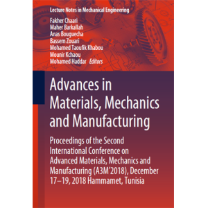 Advances in Materials, Mechanics and Manufacturing